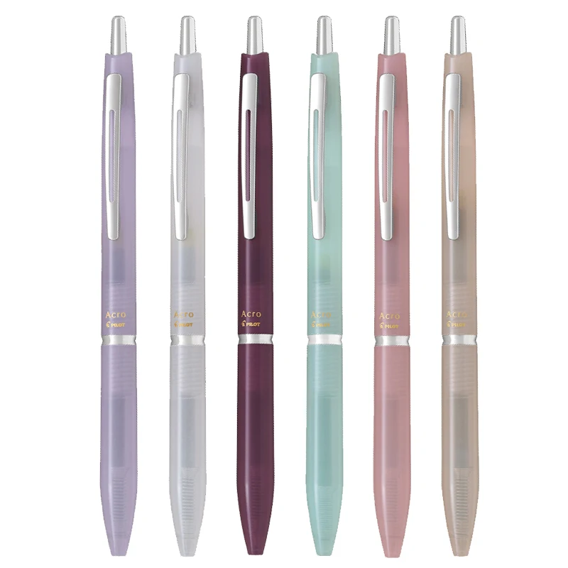 Pilot Acro Limited Ballpoint Pen Oil-Based 0.3mm Smooth Black Ink Resin Hold Writing Barrel Cute Ball Point Pen Office Supplies
Pilot Acro Limited Ballpoint Pen Oil-Based 0.3mm Smooth Black Ink Resin Hold Writing Barrel Cute Ball Point Pen Office Supplies