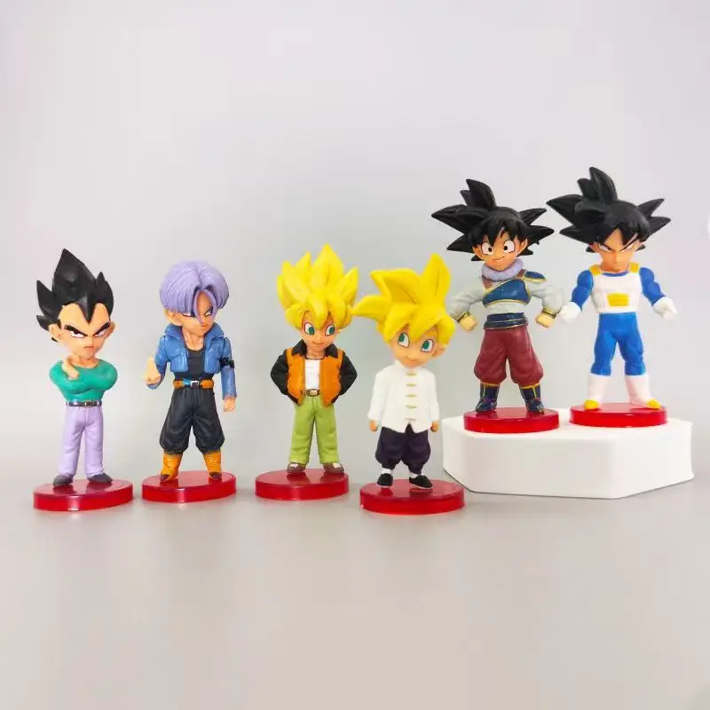 4Th Generation Dragon Ball Figurine Son Goku Trunks Begita 6-Piece Set 8Cm High-Quality Model Home Decoration Collection Gift
4Th Generation Dragon Ball Figurine Son Goku Trunks Begita 6-Piece Set 8Cm High-Quality Model Home Decoration Collection Gift