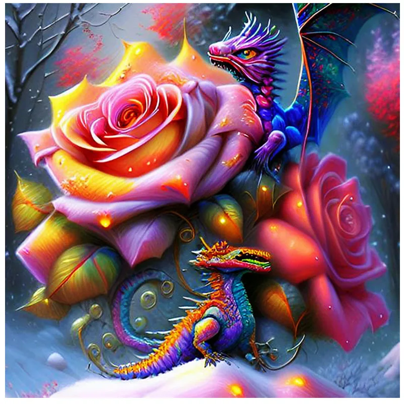 Sunature AB Diamond Painting Art Full AB Square Round Drills Rose Dragon Diamond Painting Kits (5-10 AB Colors)
Sunature AB Diamond Painting Art Full AB Square Round Drills Rose Dragon Diamond Painting Kits (5-10 AB Colors)