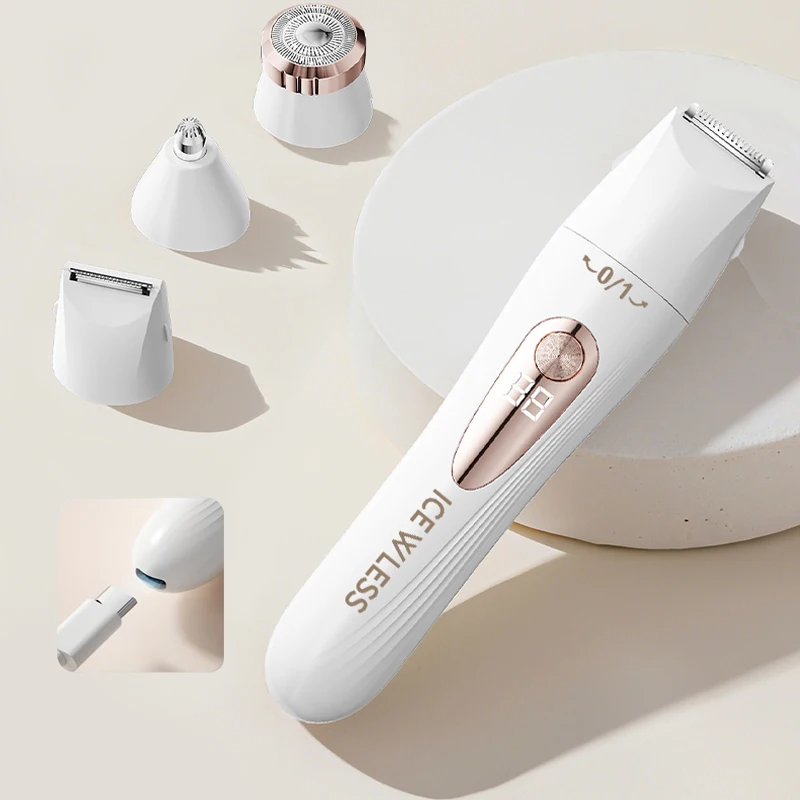 Многофункциональная бритва, зарядка через USB с цифровым дисплеем, устройство для удаления волос подмышками, женский триммер для бровей и носа
Многофункциональная бритва, зарядка через USB с цифровым дисплеем, устройство для удаления волос подмышками, женский триммер для бровей и носа