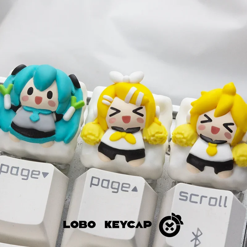 Miniso Cinnamon Roll Hatsune Miku Cartoon Anime Theme Keycap Personalized Customized Resin Art Mechanical Keyboard Keycap Gift
Miniso Cinnamon Roll Hatsune Miku Cartoon Anime Theme Keycap Personalized Customized Resin Art Mechanical Keyboard Keycap Gift