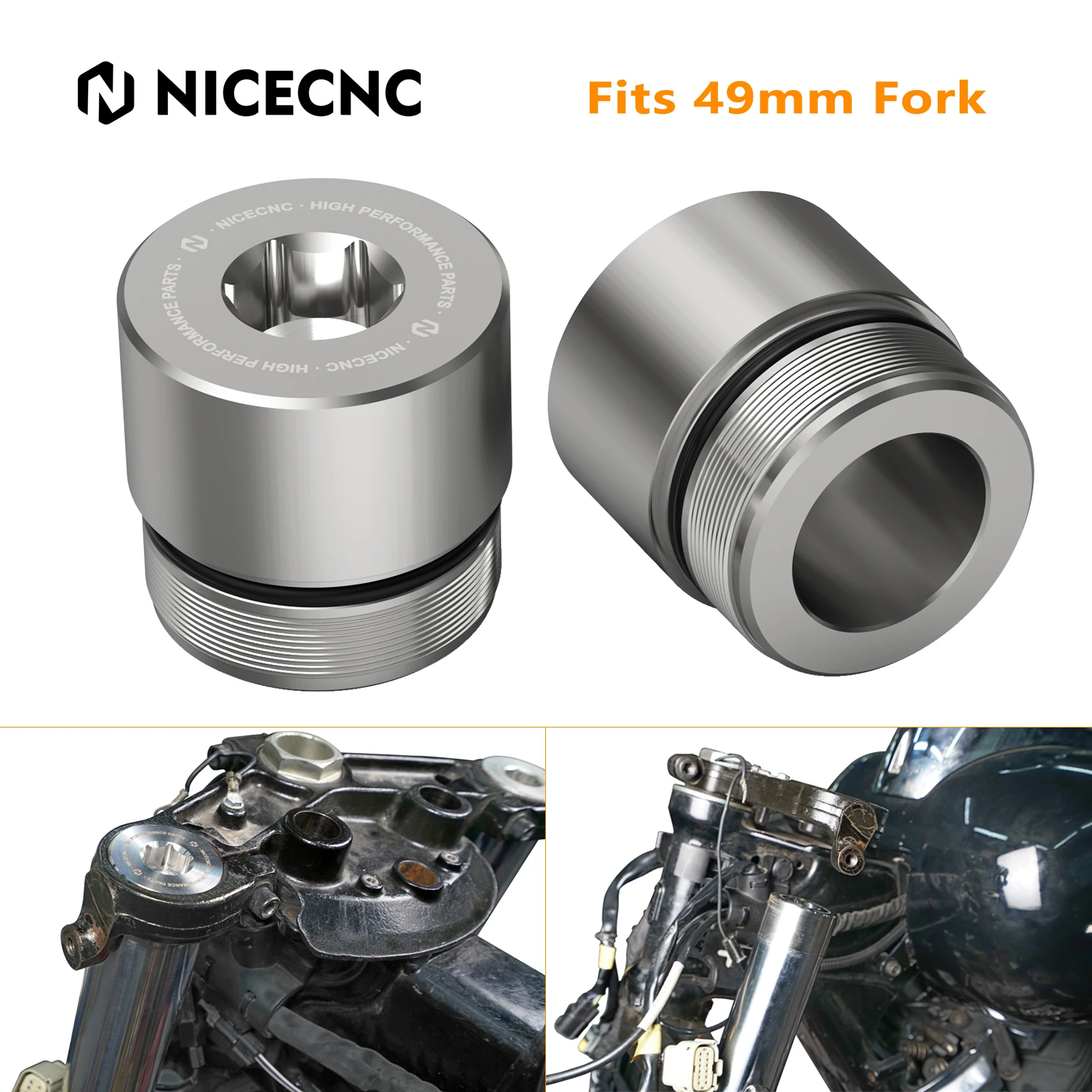 1" Fork Risers Fork Extension for Harley Road King/Special Street Glide Ultra Limited Tri Glide Ultra 14-24 Fork Heighten Spacer
1" Fork Risers Fork Extension for Harley Road King/Special Street Glide Ultra Limited Tri Glide Ultra 14-24 Fork Heighten Spacer