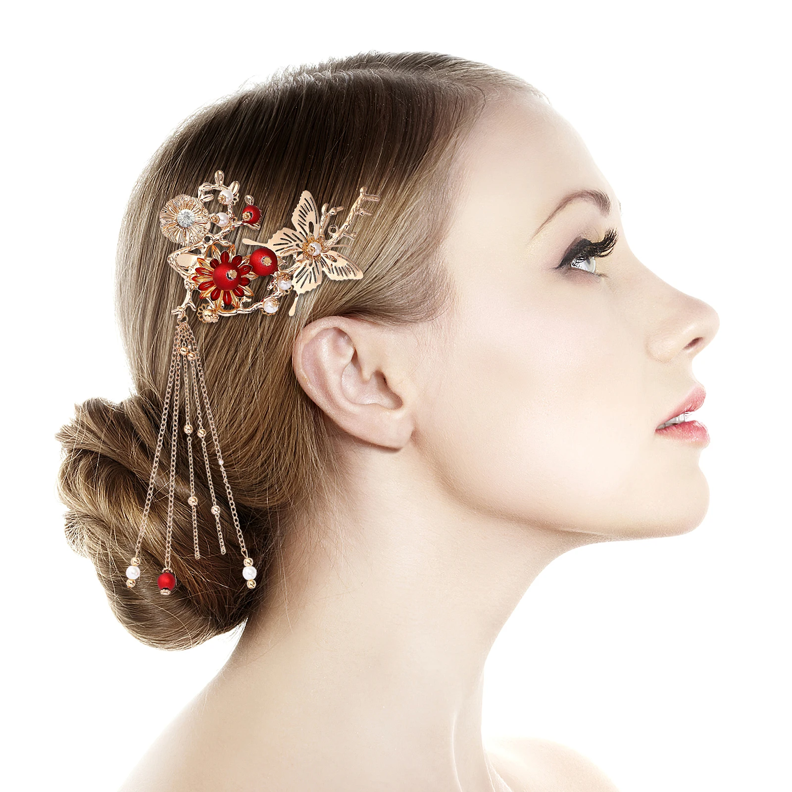 Vintage Metal Barrettes High Quality Durable Hair Accessories for Women Girls Bride Wedding Elegant Pure Fashionable
Vintage Metal Barrettes High Quality Durable Hair Accessories for Women Girls Bride Wedding Elegant Pure Fashionable