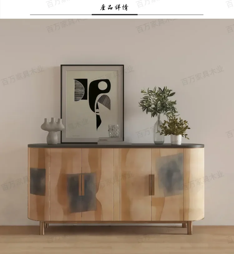 Modern simple wood solid wood living room porch cabinet locker opposite door log color advanced sense customizable furniture
Modern simple wood solid wood living room porch cabinet locker opposite door log color advanced sense customizable furniture