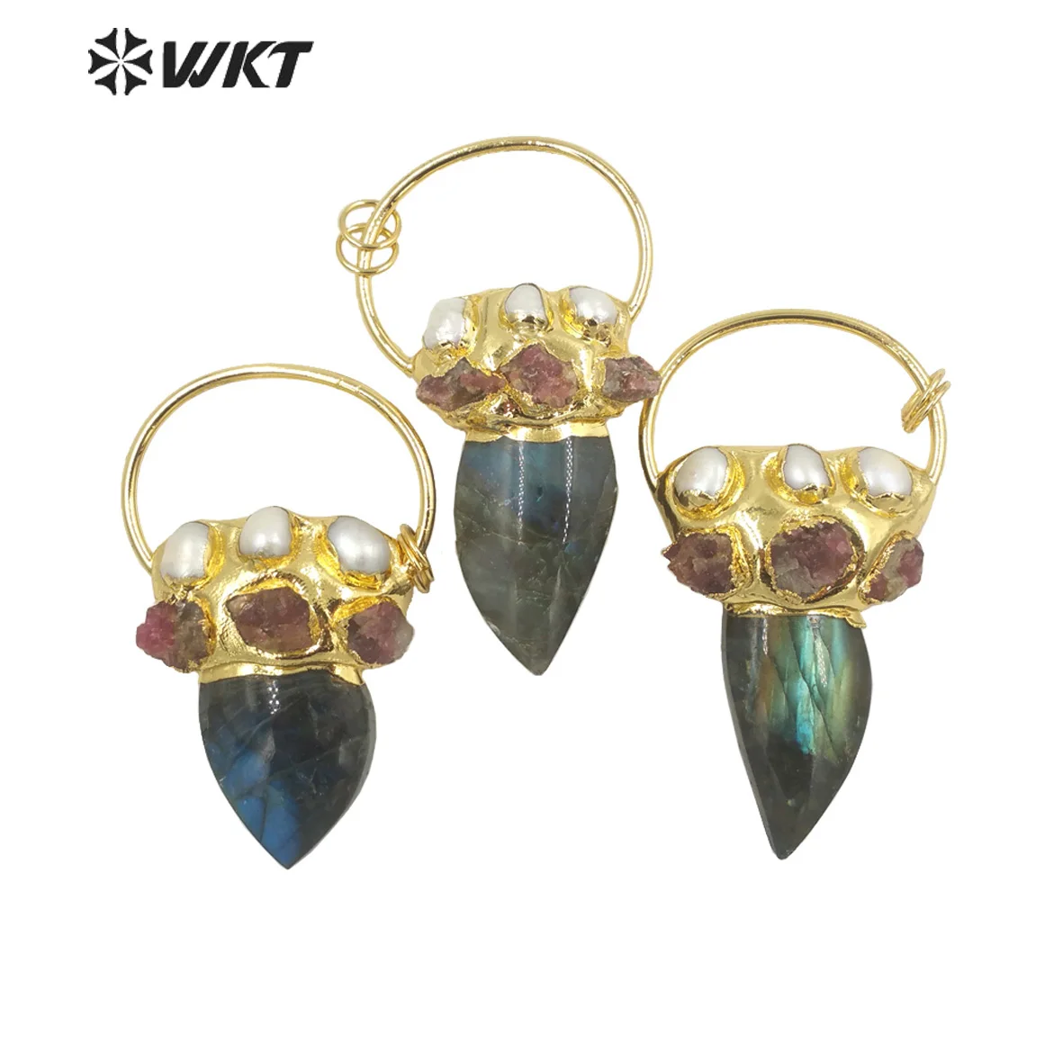 WT-P1894 WKT 2023 Luxury Style Pearl&Tourmaline&Labradorite CLASSIC Pendant Gold Plating Fashion Style Women
WT-P1894 WKT 2023 Luxury Style Pearl&Tourmaline&Labradorite CLASSIC Pendant Gold Plating Fashion Style Women
