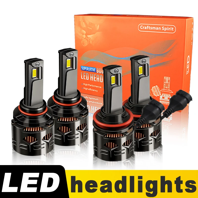 2PCS CANbus 9005 H11 LED Headlight Bulb 50W 30000LM High Low Foglight For Honda HR-V HRV 2014-2023 2015 2016 2017 2018 2019 2020
2PCS CANbus 9005 H11 LED Headlight Bulb 50W 30000LM High Low Foglight For Honda HR-V HRV 2014-2023 2015 2016 2017 2018 2019 2020