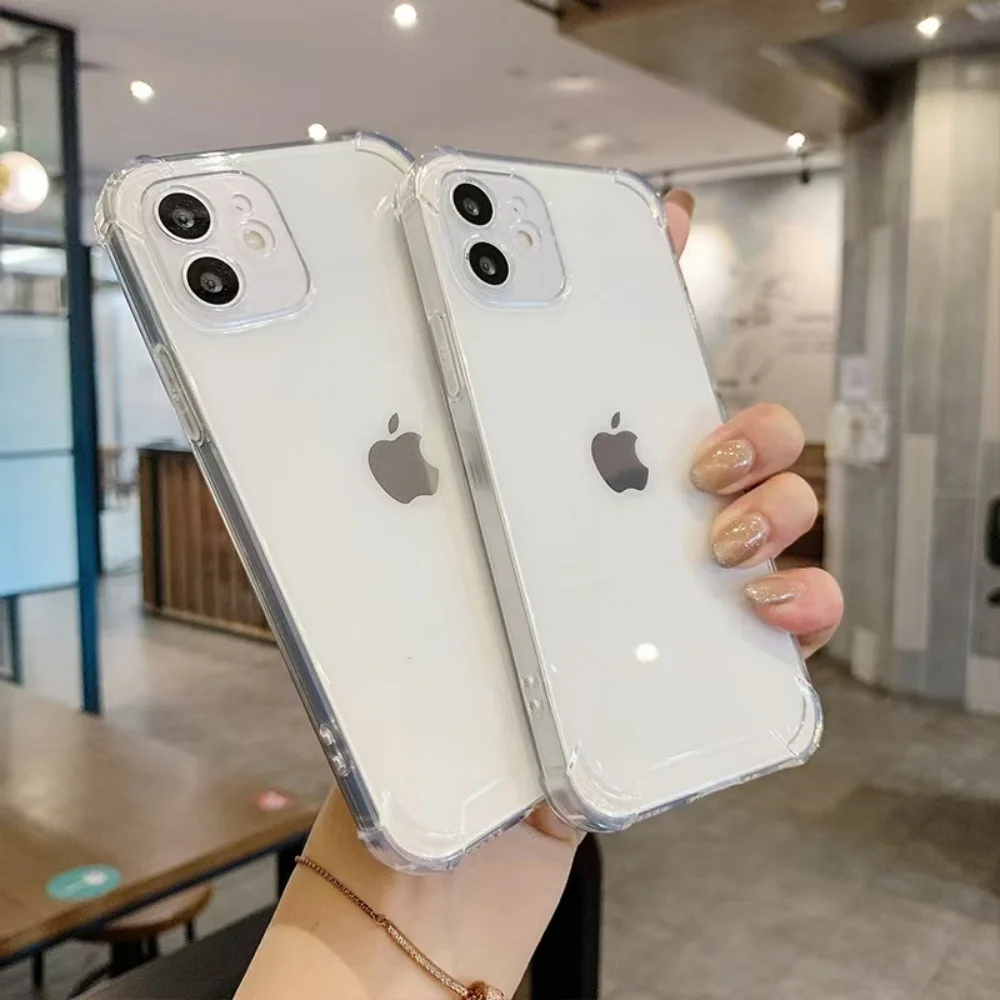 Phone Case For iPhone 17 16 15 14 13 12 11 Pro Xs Max Plus Air Mini XR X 17e 16e Hyaline Crystal TPU Four Corner Anti Drop Cover
Phone Case For iPhone 17 16 15 14 13 12 11 Pro Xs Max Plus Air Mini XR X 17e 16e Hyaline Crystal TPU Four Corner Anti Drop Cover