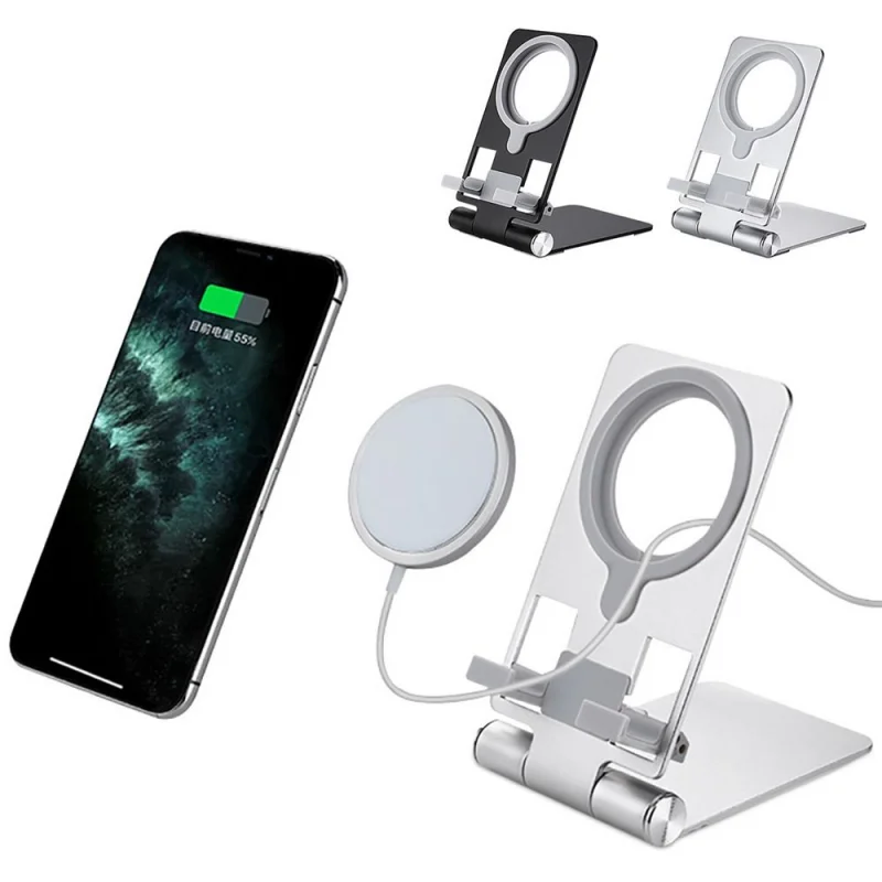 Magnetic Aluminium Desk Phone Charger Stand Holder for Magsafe IPhone13 12 11 Pro Max Mini with Charger Dock Desktop Phone Mount
Magnetic Aluminium Desk Phone Charger Stand Holder for Magsafe IPhone13 12 11 Pro Max Mini with Charger Dock Desktop Phone Mount