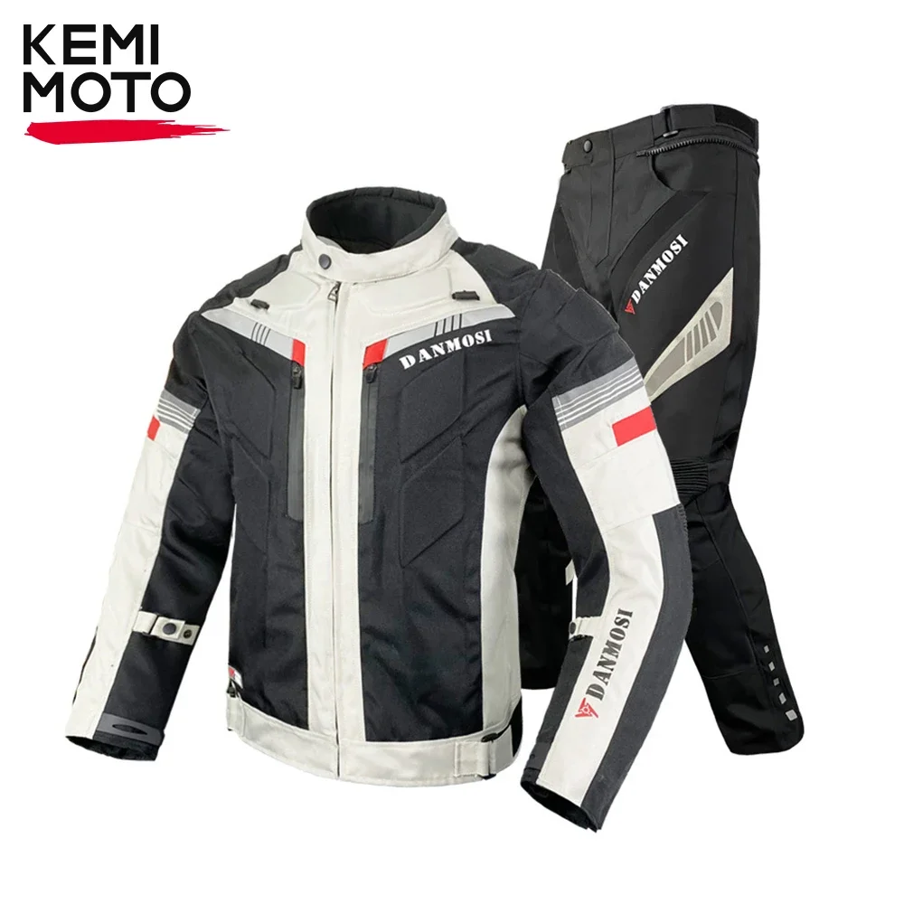 Motorcycle Jacket Men Riding Suit Waterproof Warm Split Type Shoulder Pad Back Protection Elastic Outdoor Windproof Winter
Motorcycle Jacket Men Riding Suit Waterproof Warm Split Type Shoulder Pad Back Protection Elastic Outdoor Windproof Winter