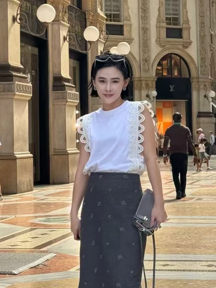 Ele White Svel round Ne T-irt Design Sensation Summer 26 Sle by Yuan ling Commute Sle Cotton Pure Color
Ele White Svel round Ne T-irt Design Sensation Summer 26 Sle by Yuan ling Commute Sle Cotton Pure Color