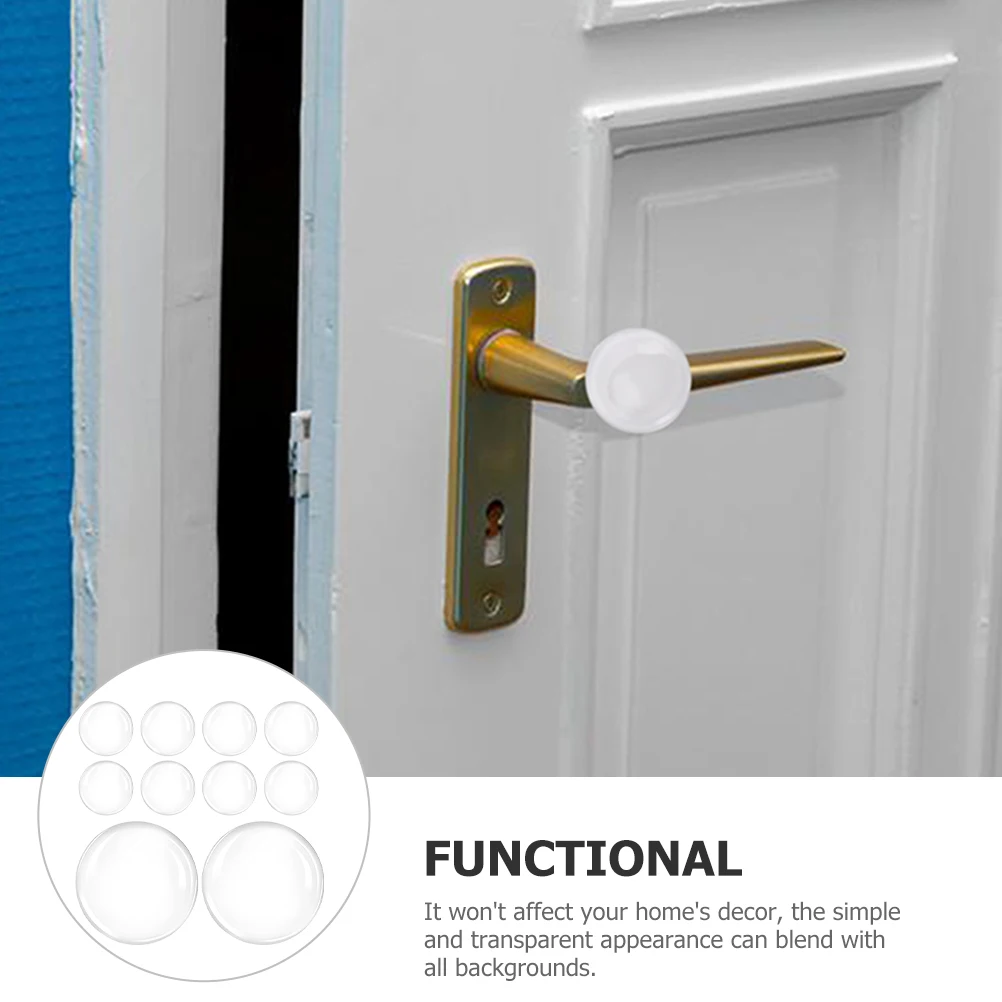 10pcs Wall Protector Door Handle Bumper Anti Collision Strip Door Stopper For Furniture Transparent Durable Easy Stick No
10pcs Wall Protector Door Handle Bumper Anti Collision Strip Door Stopper For Furniture Transparent Durable Easy Stick No
