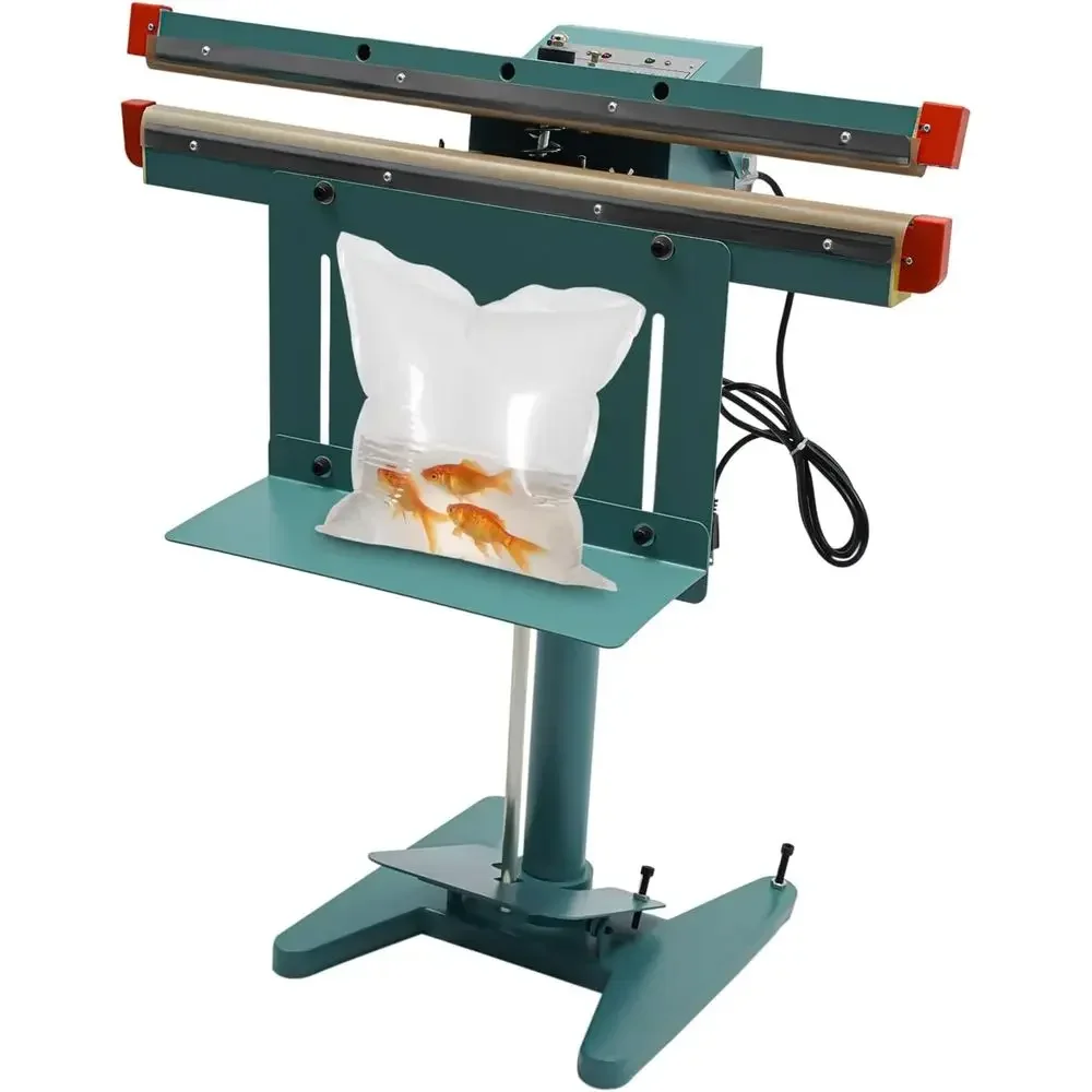 Beprioot Impulse Heat Sealer, 24" oot Pedal Impulse Sealer with Sealing Width 5mm, 1000W ast Packaging Sealing hine or oil Bags,
Beprioot Impulse Heat Sealer, 24" oot Pedal Impulse Sealer with Sealing Width 5mm, 1000W ast Packaging Sealing hine or oil Bags,