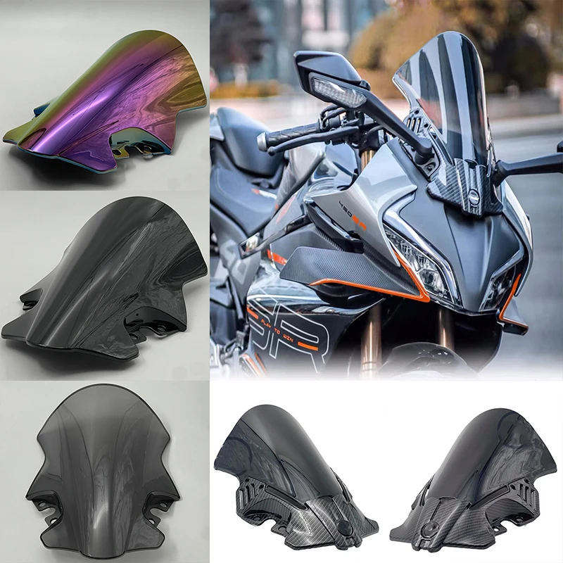Motorcycle Double Bubble Windshield WindScreen Screen For 2022 2023 CFMOTO 450SR Racing Windshield Rearview Mirrors Wind Wing
Motorcycle Double Bubble Windshield WindScreen Screen For 2022 2023 CFMOTO 450SR Racing Windshield Rearview Mirrors Wind Wing