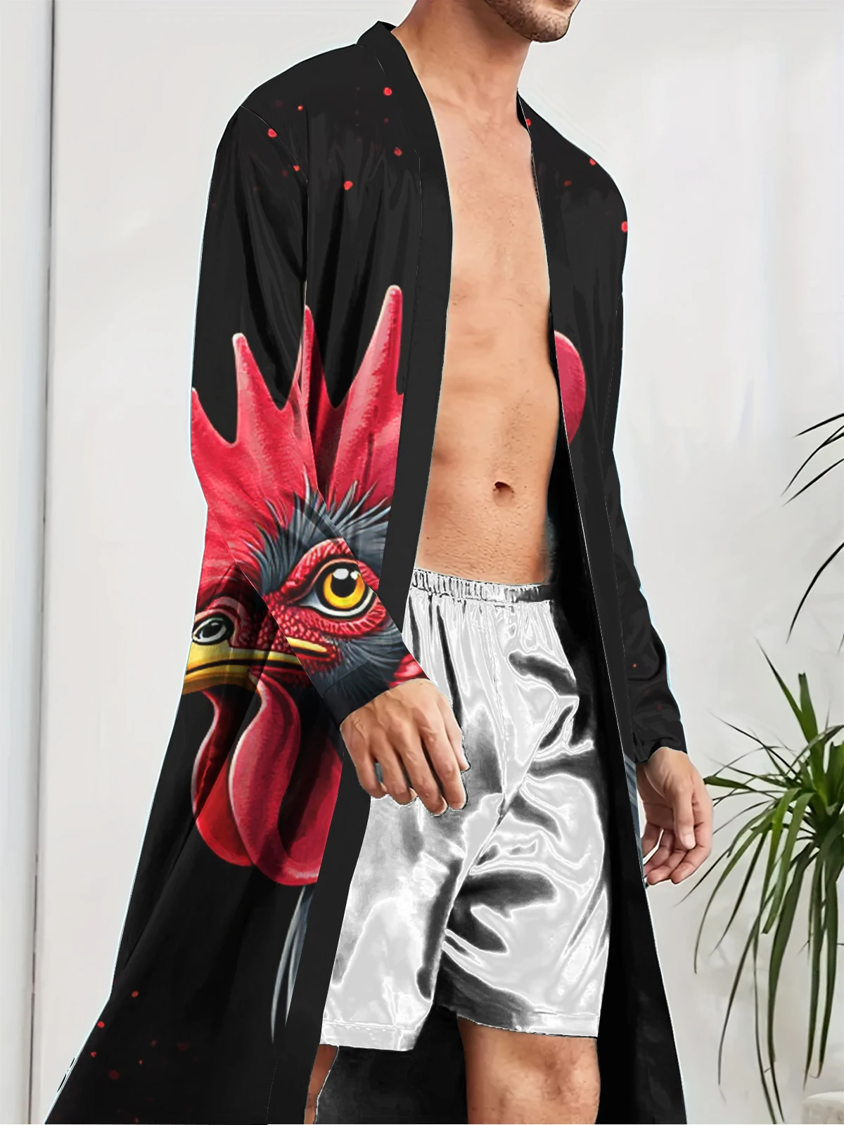 1pcs Men's Robes 2026 Spring/Summer sleepwear 3D Printed Robes Shower robe Breathable Graphic Bathrobe Funny pajamas
1pcs Men's Robes 2026 Spring/Summer sleepwear 3D Printed Robes Shower robe Breathable Graphic Bathrobe Funny pajamas