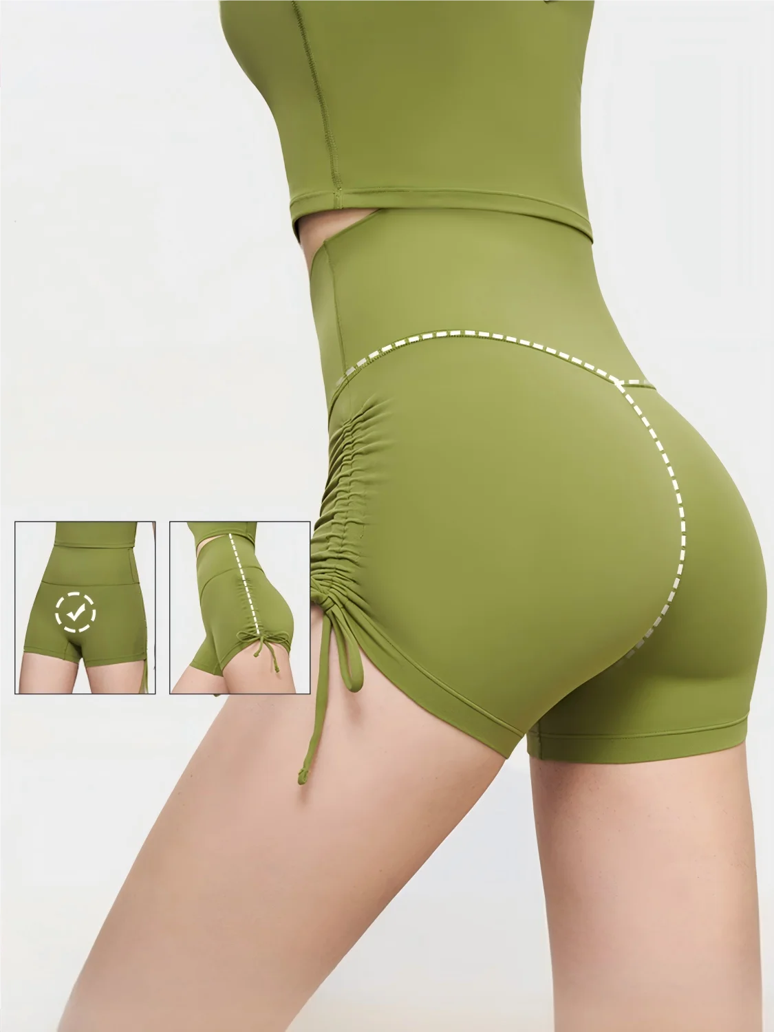Женские шорты для йоги с высокой талией, дышащая тонкая ткань с контролем живота, персиковый шнурок для подтяжки бедер, длина 3/4, тренировки в тренажерном зале, фитнес
Женские шорты для йоги с высокой талией, дышащая тонкая ткань с контролем живота, персиковый шнурок для подтяжки бедер, длина 3/4, тренировки в тренажерном зале, фитнес