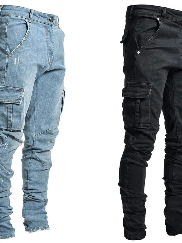 Slim Fit Casual Jeans Men's Spring Autumn New Sle Side ket Long Leisure Pants Youth Faion Anti-Wrinkle Denim Jeans
Slim Fit Casual Jeans Men's Spring Autumn New Sle Side ket Long Leisure Pants Youth Faion Anti-Wrinkle Denim Jeans