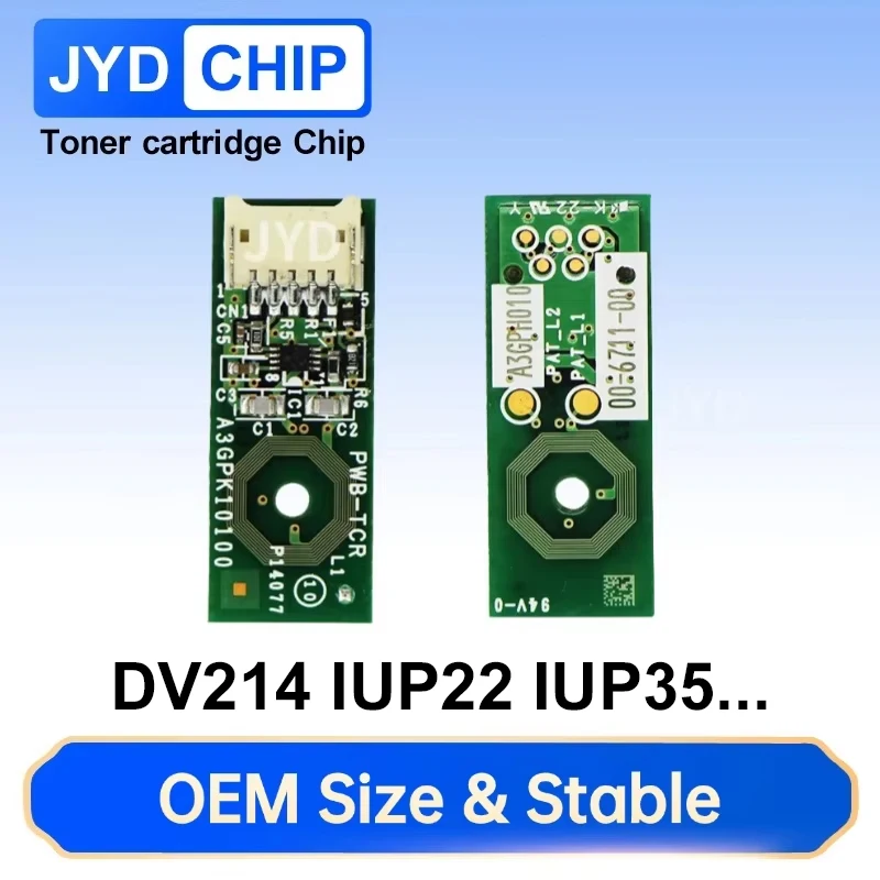 DV214 DV312 DV313 IUP22 IUP24 IUP35 IU215 Fuser Chip OEM Size for Konica Minolta Bizhub C222 C227 C308 C3351 C226 Sindoh D300
DV214 DV312 DV313 IUP22 IUP24 IUP35 IU215 Fuser Chip OEM Size for Konica Minolta Bizhub C222 C227 C308 C3351 C226 Sindoh D300