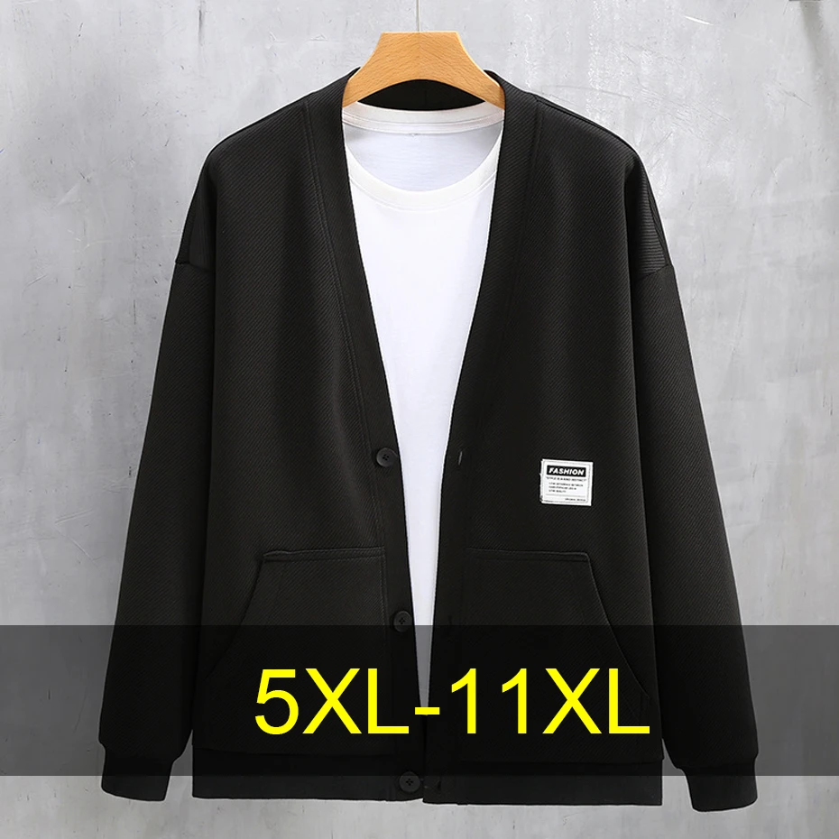 11XL плюс размер вязаная куртка мужская модная повседневная куртка с v-образным вырезом весна осень вязаное пальто мужской большой размер
11XL плюс размер вязаная куртка мужская модная повседневная куртка с v-образным вырезом весна осень вязаное пальто мужской большой размер