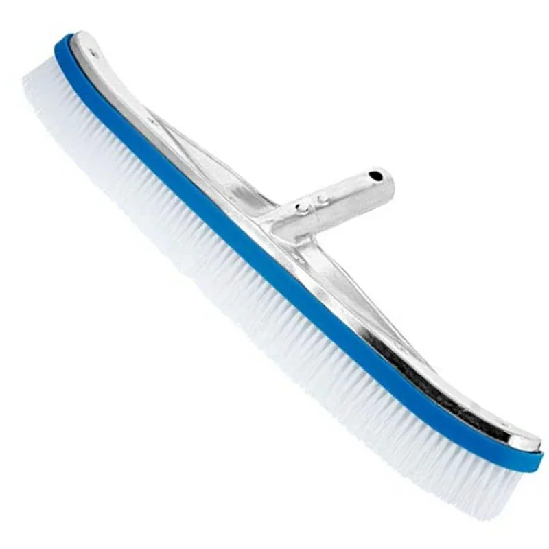 18 inch Swimming Pool Cleaning Brush Aluminium alloy Walls Cleaning Supplies for Hot Spring Spa Pond Swimming Pool Cleaning Tool
18 inch Swimming Pool Cleaning Brush Aluminium alloy Walls Cleaning Supplies for Hot Spring Spa Pond Swimming Pool Cleaning Tool