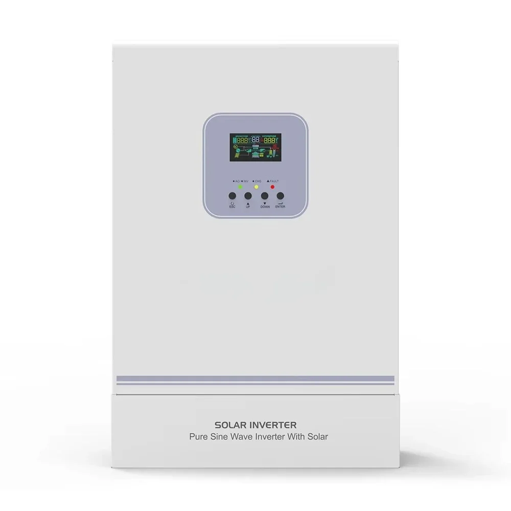 Techfine 5KW 5.5KVA Hybrid Solar Inverter 5000W Pure Sine Wave Inverter for On/Off-Grid Systems Factory Price
Techfine 5KW 5.5KVA Hybrid Solar Inverter 5000W Pure Sine Wave Inverter for On/Off-Grid Systems Factory Price