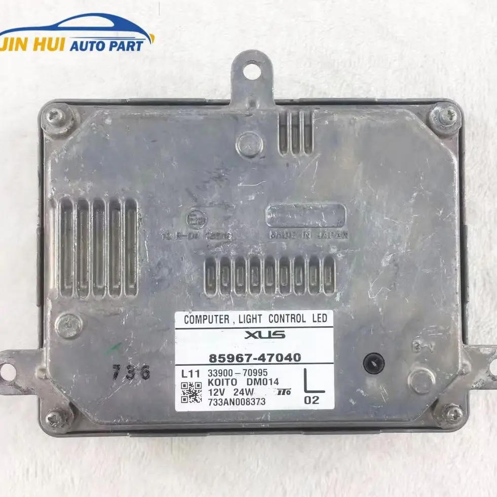 85967-47050 R02 OEM LED headlight Control computer for Lexus Toyota PRIUS PHV 85967-47040
85967-47050 R02 OEM LED headlight Control computer for Lexus Toyota PRIUS PHV 85967-47040
