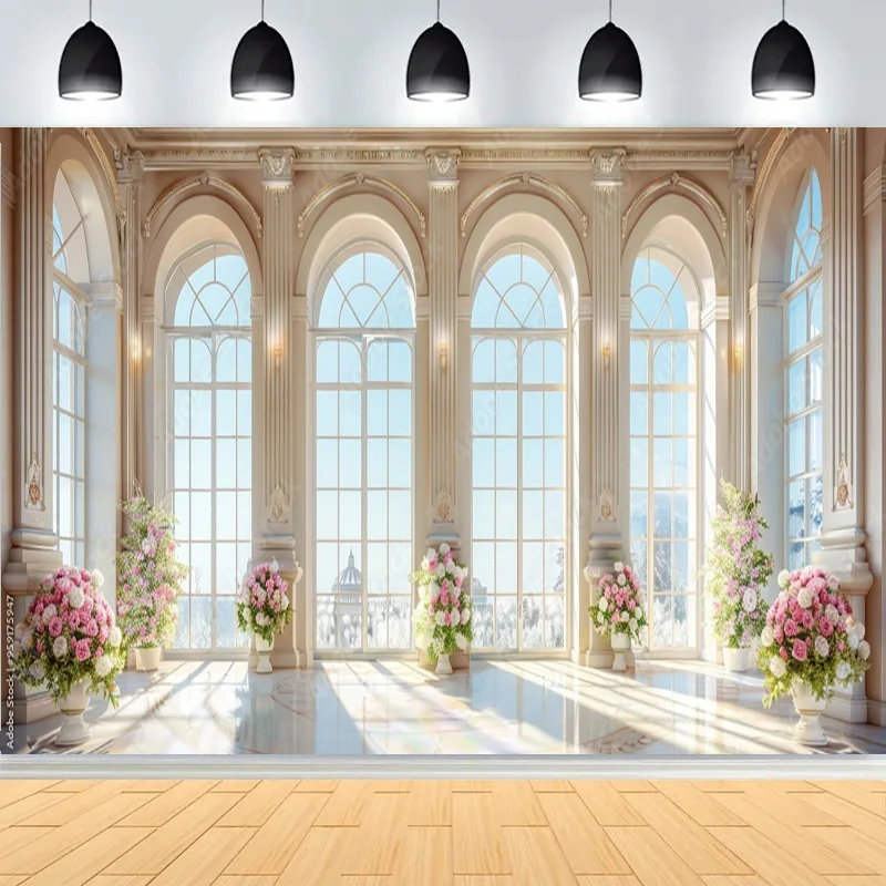 Luxurious Spacious Room Baroque Arches Columns Backdrops Rococo Doorway Intricate Carvings Wedding Photo Background LK-03
Luxurious Spacious Room Baroque Arches Columns Backdrops Rococo Doorway Intricate Carvings Wedding Photo Background LK-03