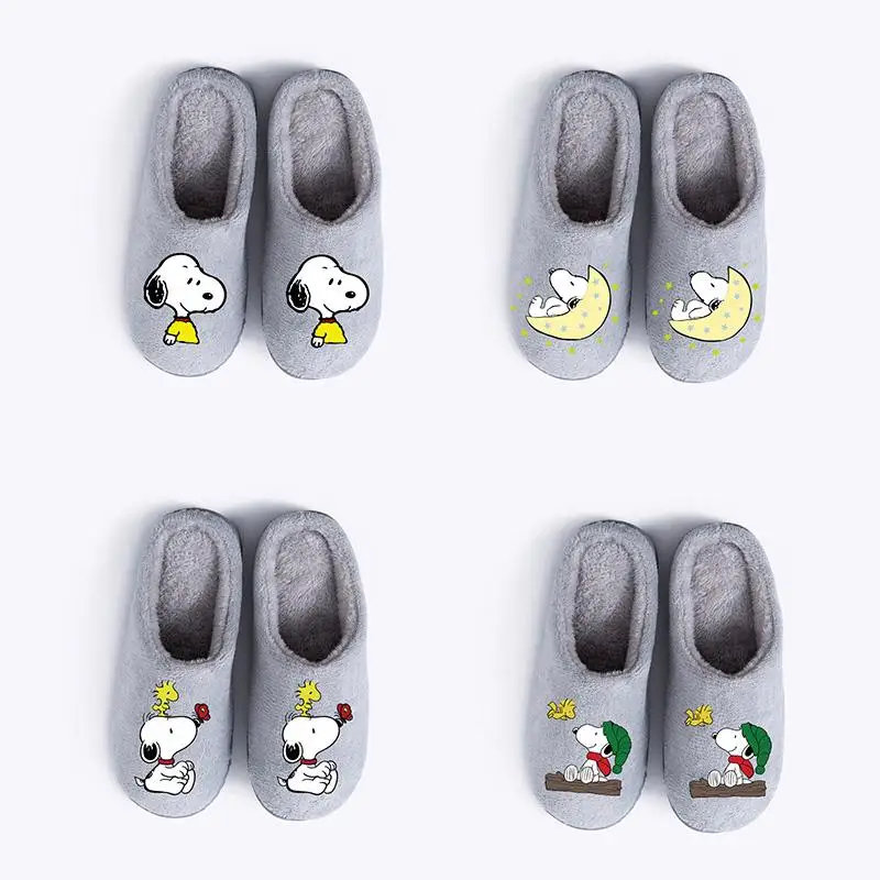 Anime Cartoon Snoopy Cotton Slippers Kawaii Printing Autumn Winter Indoor Non Slip Keep Warm Slippers Couple's Home Slippers
Anime Cartoon Snoopy Cotton Slippers Kawaii Printing Autumn Winter Indoor Non Slip Keep Warm Slippers Couple's Home Slippers