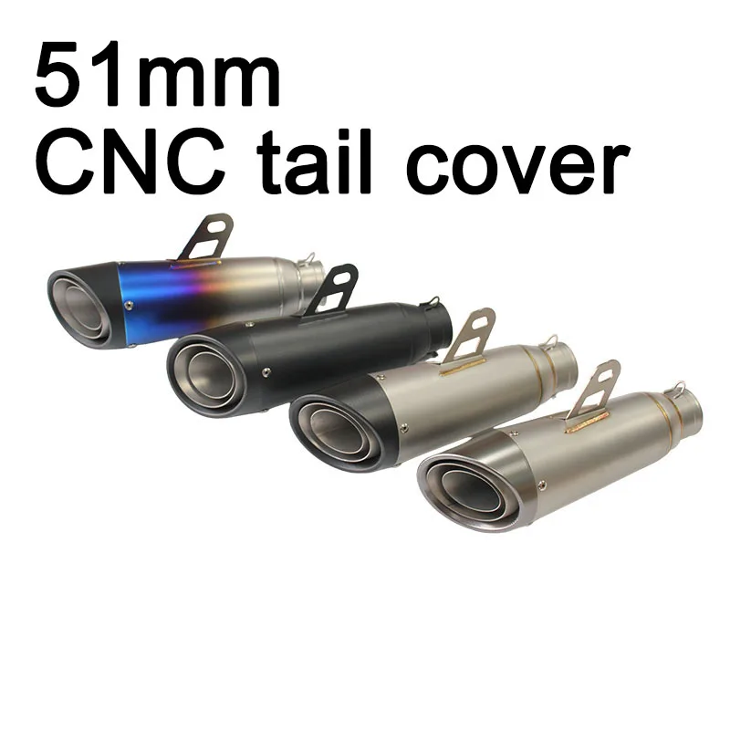 51mm Motorcycle Exhaust Muffler Gp Exhaust Racing Sports Off-Road Vehicle Three-Layer Ear for R6 R15 R3 MT07 zx6r z900 mt09
51mm Motorcycle Exhaust Muffler Gp Exhaust Racing Sports Off-Road Vehicle Three-Layer Ear for R6 R15 R3 MT07 zx6r z900 mt09