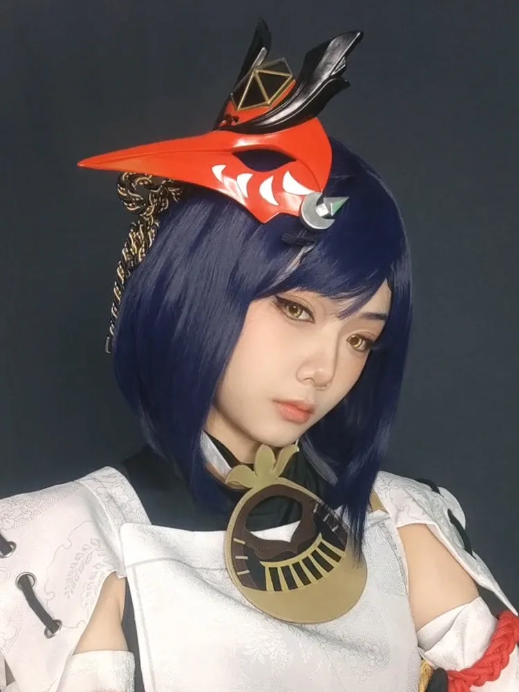 Limit Game Genshin Impact Kujou Sara Cos Handmade Men Face Mask Cosplay Mask Helmet Headdress TGCF Anime C
Limit Game Genshin Impact Kujou Sara Cos Handmade Men Face Mask Cosplay Mask Helmet Headdress TGCF Anime C