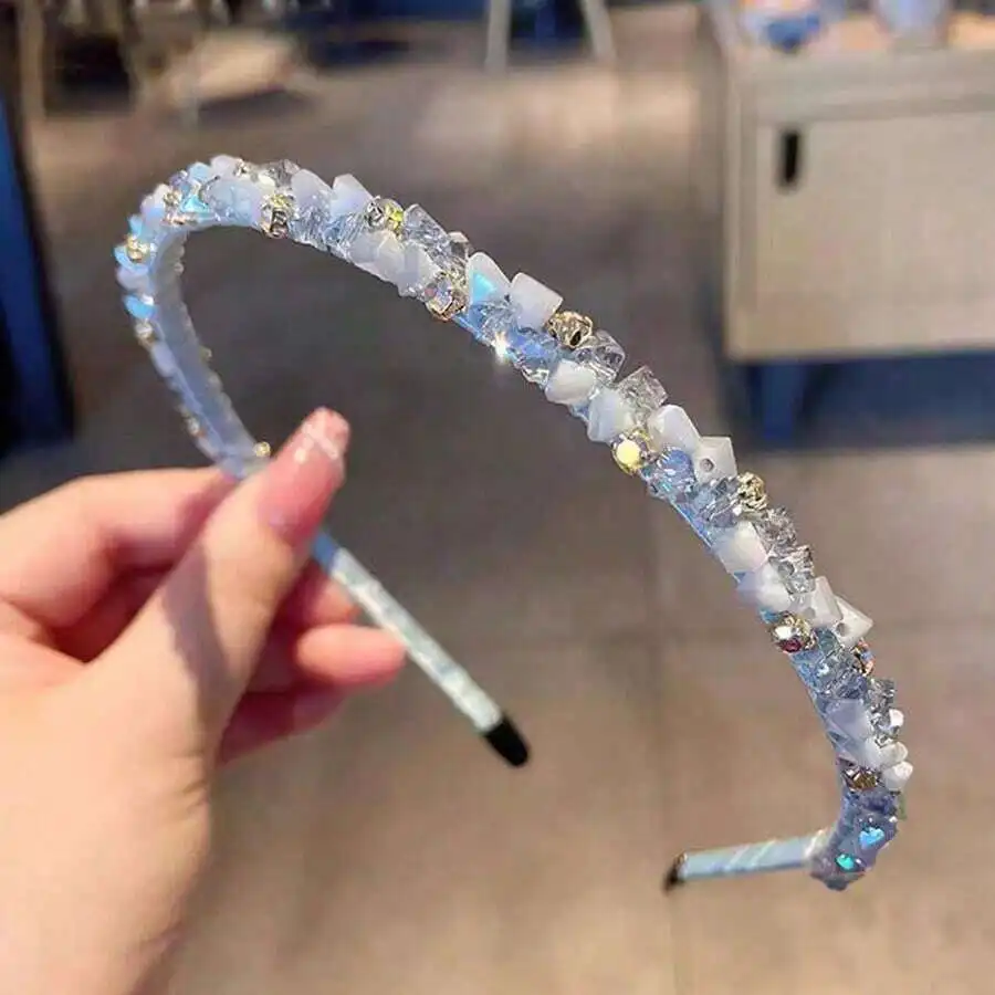 Elegant Crystal Headband Korean Style Fairy Hair Accessory For Women
Elegant Crystal Headband Korean Style Fairy Hair Accessory For Women