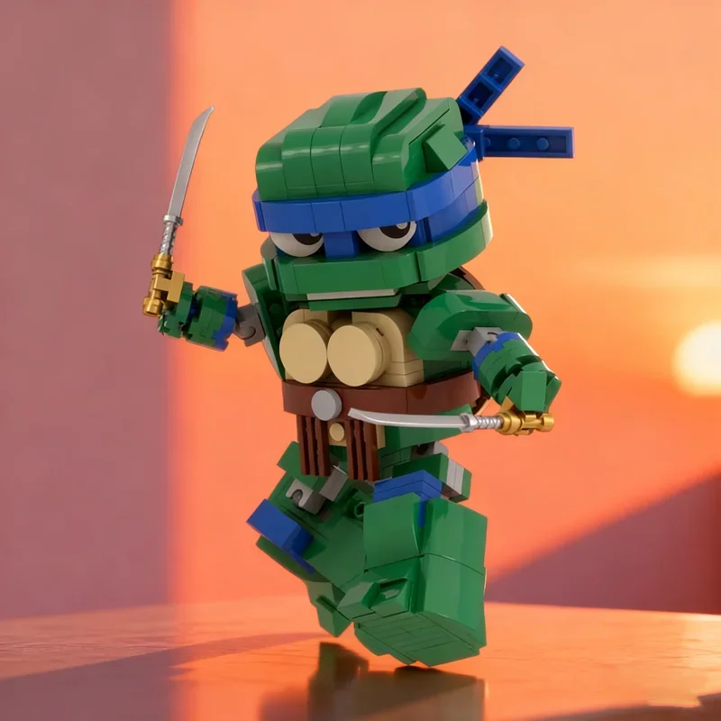 341pcs MOC TMNT LEONARDO Model Building Blocks Architecture Assembly DIY Creative Idea Display Collectible Brick Christmas Gift
341pcs MOC TMNT LEONARDO Model Building Blocks Architecture Assembly DIY Creative Idea Display Collectible Brick Christmas Gift