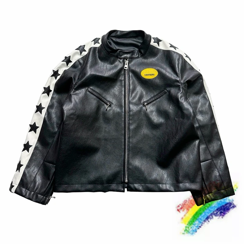 Embroidery Leather Bomber Jacket For Men Women 1:1 Top Version 2023fw Casual Coat Jackets
Embroidery Leather Bomber Jacket For Men Women 1:1 Top Version 2023fw Casual Coat Jackets