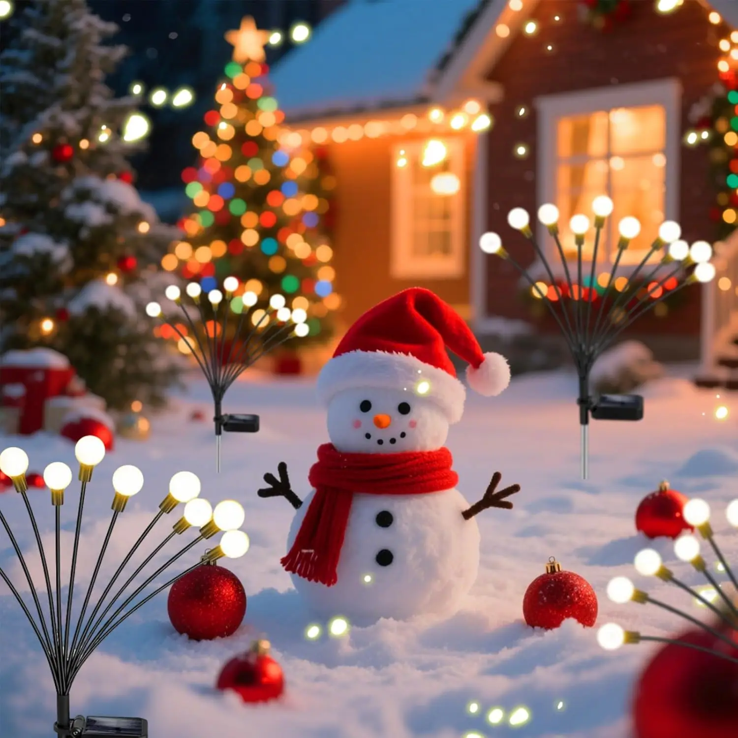 Solar Powered Garden Lights Firefly Lights 10LED Outdoor Waterproof Vibrant Swaying Lights for Patio Pathway Decoration
Solar Powered Garden Lights Firefly Lights 10LED Outdoor Waterproof Vibrant Swaying Lights for Patio Pathway Decoration