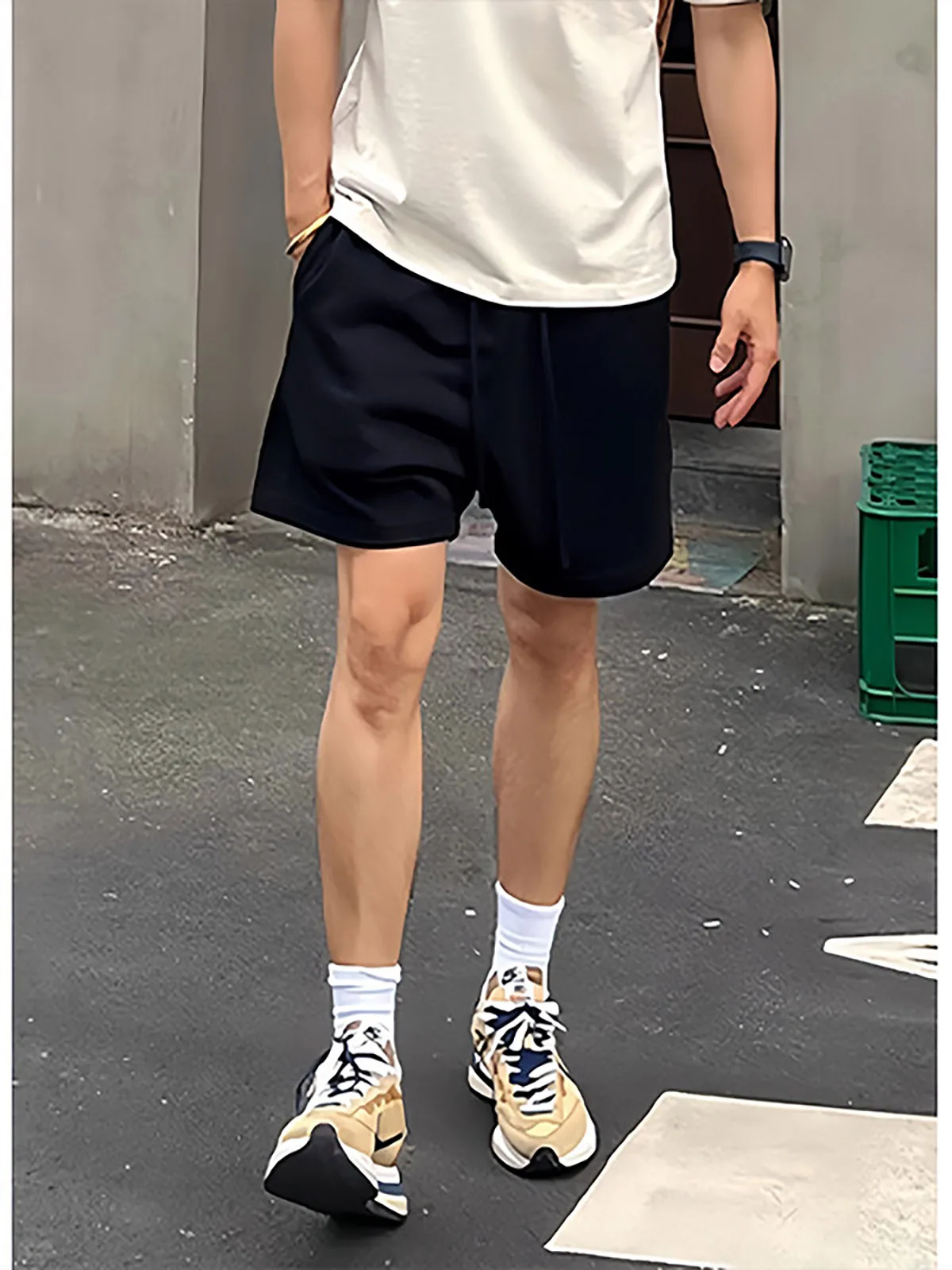 Black Sports Style Shorts Men's Outdoor Heavyweight Cleanfit Fitness Running Basketball Quarter Pants Quick Dry Casual Pants
Black Sports Style Shorts Men's Outdoor Heavyweight Cleanfit Fitness Running Basketball Quarter Pants Quick Dry Casual Pants