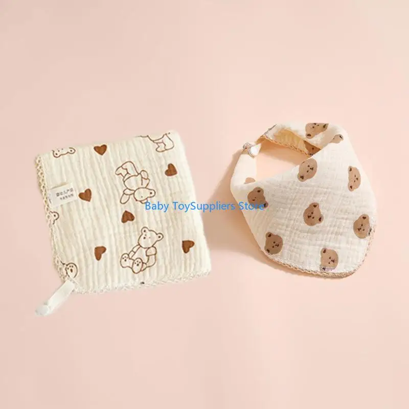 R1WF Baby Bibs for Boy Girls Breathable Print Drooling Bib Burp Cloth with Adjustable Button Infant Feeding Bandana
R1WF Baby Bibs for Boy Girls Breathable Print Drooling Bib Burp Cloth with Adjustable Button Infant Feeding Bandana