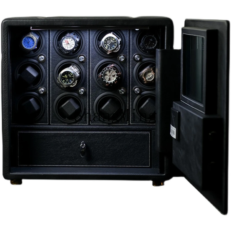 ZYH mechanical watch anti-theft password safe winding box shaking watch display storage box
ZYH mechanical watch anti-theft password safe winding box shaking watch display storage box