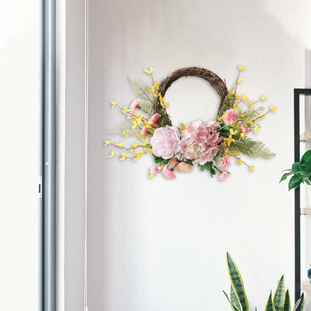 Carnation Wreath Artificial Flower Decor Mother's Day Thanksgiving Spring Birthday Door Window Hook Front Ornament Home Special
Carnation Wreath Artificial Flower Decor Mother's Day Thanksgiving Spring Birthday Door Window Hook Front Ornament Home Special