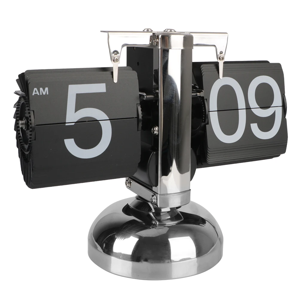 Operated Quartz Clock Retro Flip Clock Home Decors Digital Clock Auto Flip Flip Internal Gear Operated
Operated Quartz Clock Retro Flip Clock Home Decors Digital Clock Auto Flip Flip Internal Gear Operated