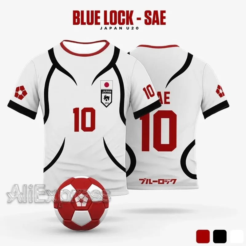 Blue Lock Japan U20 White Cartoon Anime Cosplay Men's Summer Short sleeved Children's T-shirt 2425 Fashion Women's T-shirt
Blue Lock Japan U20 White Cartoon Anime Cosplay Men's Summer Short sleeved Children's T-shirt 2425 Fashion Women's T-shirt