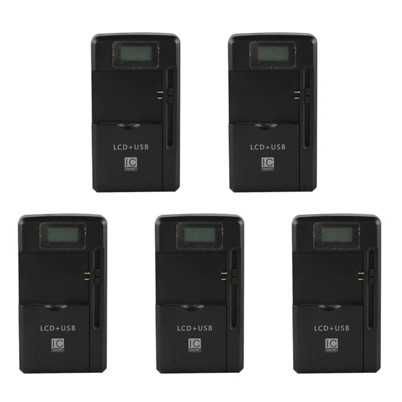 5X 4.2V Mobile Universal Battery Charger Wall Travel Charger For Cell Phone Camera Li-Ion Battery Charging US Plug
5X 4.2V Mobile Universal Battery Charger Wall Travel Charger For Cell Phone Camera Li-Ion Battery Charging US Plug