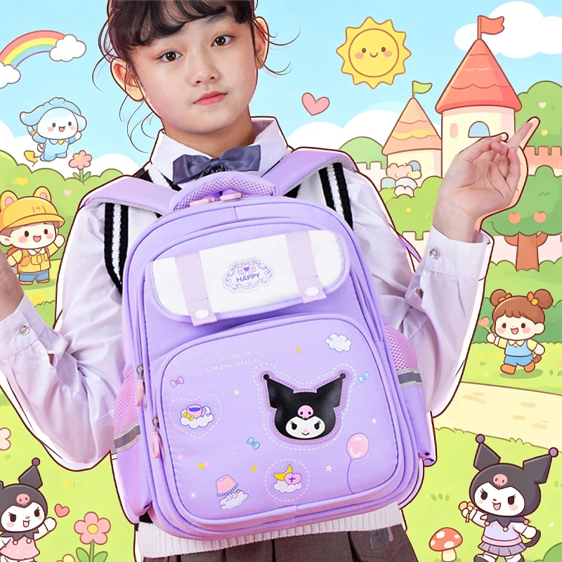 Kuromi Backpack Student School Bag Cartoon Cinnamoroll Girl Boy Travel Bag My Melody Nylon Anime Figure Kawaii Bags for Woman
Kuromi Backpack Student School Bag Cartoon Cinnamoroll Girl Boy Travel Bag My Melody Nylon Anime Figure Kawaii Bags for Woman