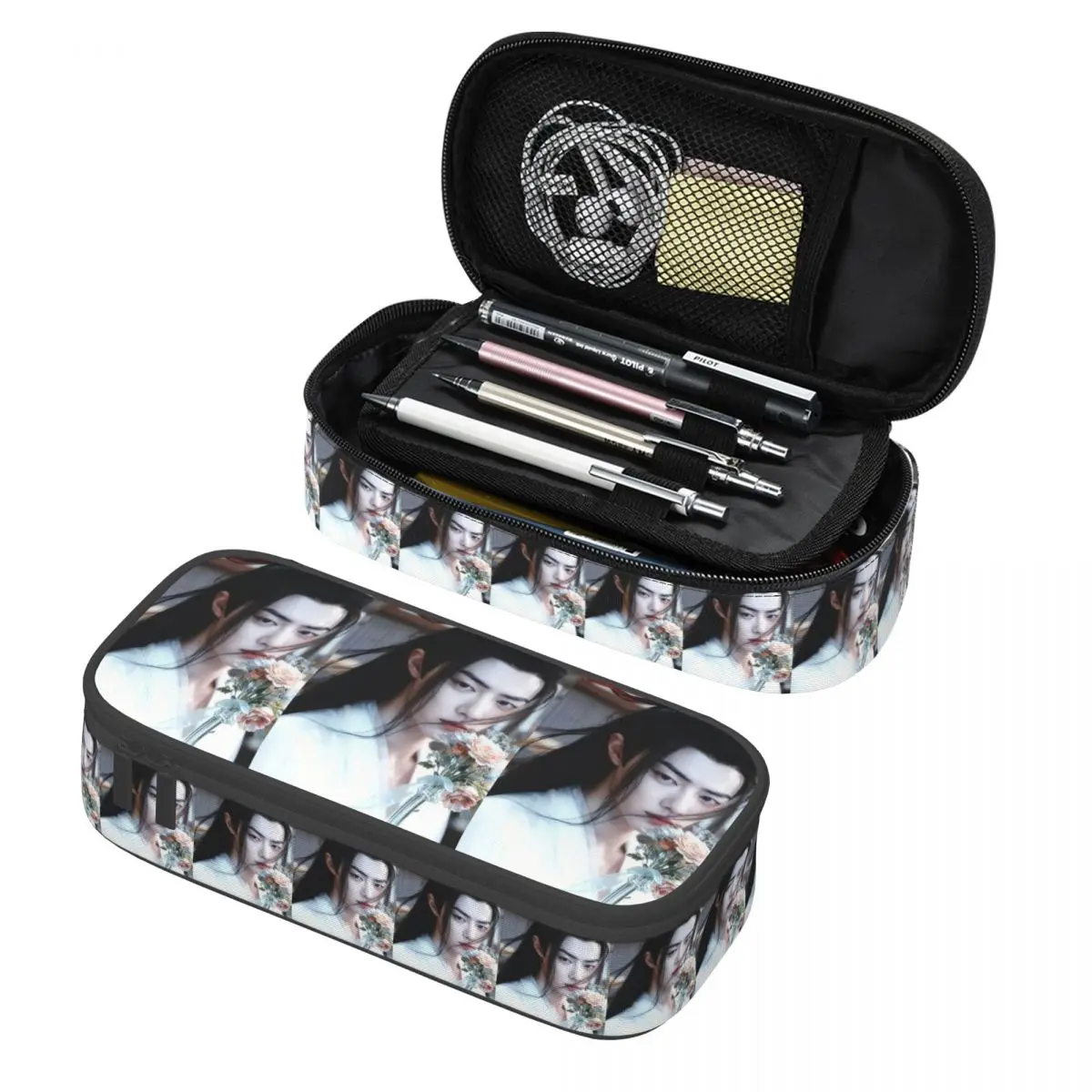 Xiao Zhan Pencil Cases Pen Holder Storage Stationery Supplies Big Capacity Pen Box Pencil Bag for Students
Xiao Zhan Pencil Cases Pen Holder Storage Stationery Supplies Big Capacity Pen Box Pencil Bag for Students