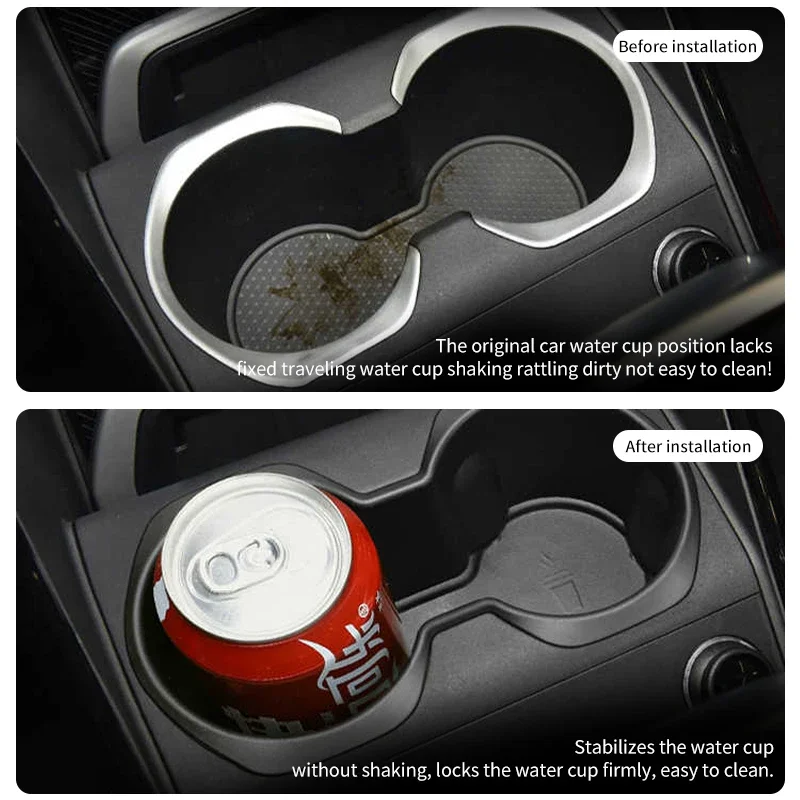 TPE Car Central Cup Drink Holder For BMW X1 U11 2023 Auto Car Centre Controls Armrest Storage Box Organizer Interior Accessories
TPE Car Central Cup Drink Holder For BMW X1 U11 2023 Auto Car Centre Controls Armrest Storage Box Organizer Interior Accessories