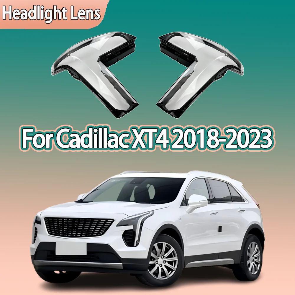 For Cadillac XT4 2018 2019 2020 2021 2022 2023 Lamp Shade Headlamp Shell Transparent Lampshade Headlight Cover Lens Plexiglass
For Cadillac XT4 2018 2019 2020 2021 2022 2023 Lamp Shade Headlamp Shell Transparent Lampshade Headlight Cover Lens Plexiglass