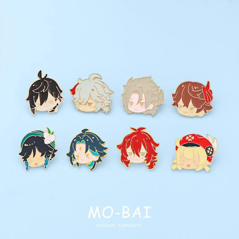 Anime Genshin Impact Cosplay Accessories Cartoon Pendant Backpack Decoration Game Metal Brooch Xmas Birthday Gift Send Friend
Anime Genshin Impact Cosplay Accessories Cartoon Pendant Backpack Decoration Game Metal Brooch Xmas Birthday Gift Send Friend