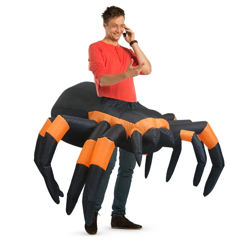 Spider Inflatable Costume for Adult, Funny Air Blow Up Costumes, Spider Costumes for Halloween Costume Parties
Spider Inflatable Costume for Adult, Funny Air Blow Up Costumes, Spider Costumes for Halloween Costume Parties