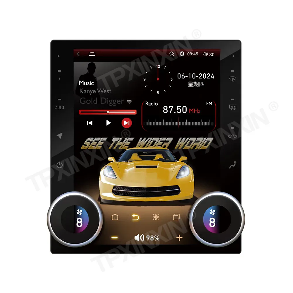 10.4 Inch Multimedia Android 13 Car Radio For Corvette Corvico C6 2005~2013 GPS Navigation Carplay Stereo Receiver IPS Head Unit
10.4 Inch Multimedia Android 13 Car Radio For Corvette Corvico C6 2005~2013 GPS Navigation Carplay Stereo Receiver IPS Head Unit