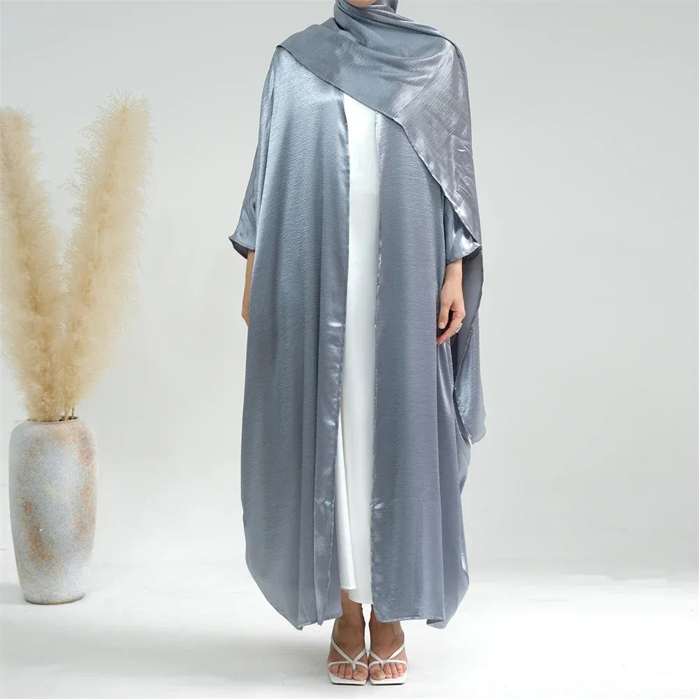 Dubai Abaya Open Cardigan Bat Sleeve Casual Long Maxi Dress Turkey Arab Robe Muslim Women Islamic Kimono Morocco Jalabiya Caftan
Dubai Abaya Open Cardigan Bat Sleeve Casual Long Maxi Dress Turkey Arab Robe Muslim Women Islamic Kimono Morocco Jalabiya Caftan
