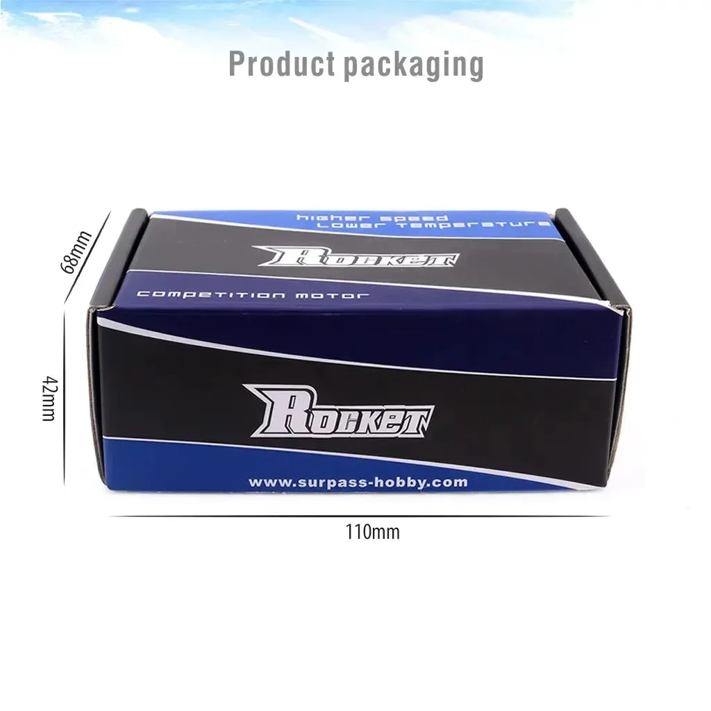 Surpass Hobby Rocket 3670 Waterproof Brushless Motor 1900KV 2150KV 2650KV 3050KV 5mm for 1/10 RC Car Racing Truck Model WLtoy
Surpass Hobby Rocket 3670 Waterproof Brushless Motor 1900KV 2150KV 2650KV 3050KV 5mm for 1/10 RC Car Racing Truck Model WLtoy