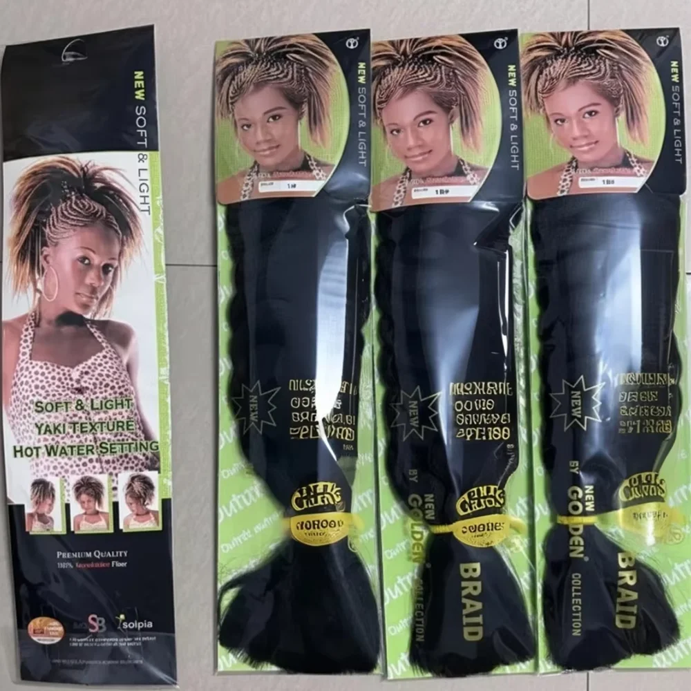 82inch Synthetic Crochet Hair 165g Pre Stretched Braiding Hair Bundle Jumbo Braids Hair Wholesale Extensions For Women Girls
82inch Synthetic Crochet Hair 165g Pre Stretched Braiding Hair Bundle Jumbo Braids Hair Wholesale Extensions For Women Girls